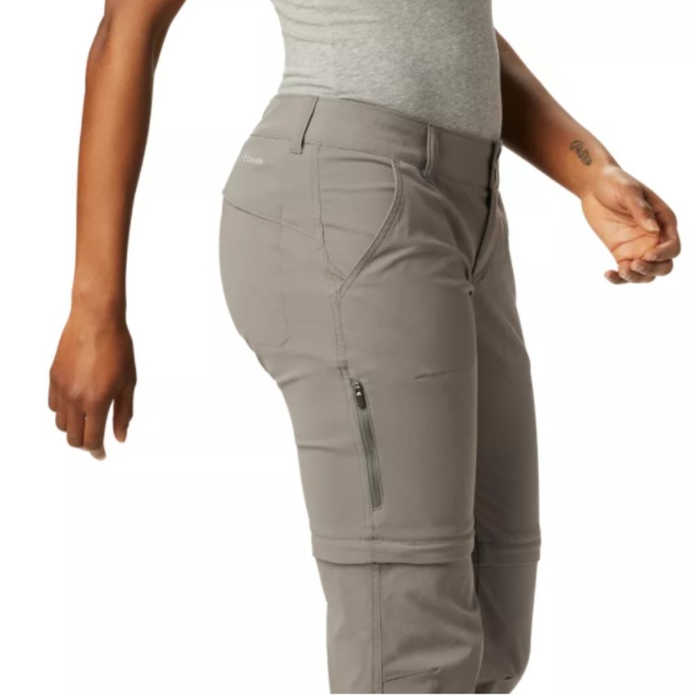 Colombia Hiking Pants Womens (light forest green)